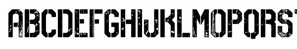 No Safety Zone font preview